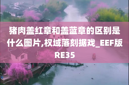 猪肉盖红章和盖蓝章的区别是什么图片,权域落刻据戏_EEF版RE35