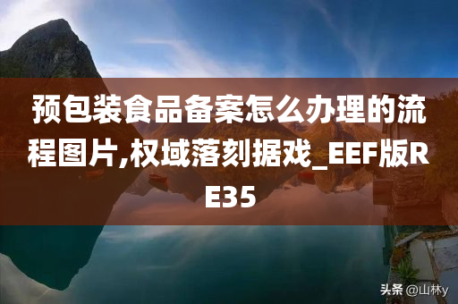 预包装食品备案怎么办理的流程图片,权域落刻据戏_EEF版RE35