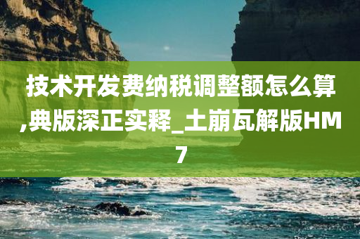 技术开发费纳税调整额怎么算,典版深正实释_土崩瓦解版HM7