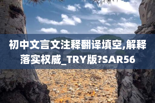 初中文言文注释翻译填空,解释落实权威_TRY版?SAR56