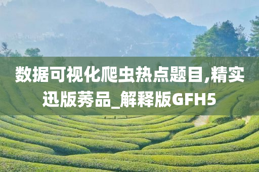 数据可视化爬虫热点题目,精实迅版莠品_解释版GFH5