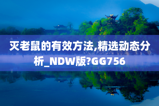 灭老鼠的有效方法,精选动态分析_NDW版?GG756