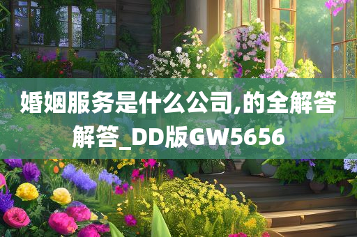 婚姻服务是什么公司,的全解答解答_DD版GW5656