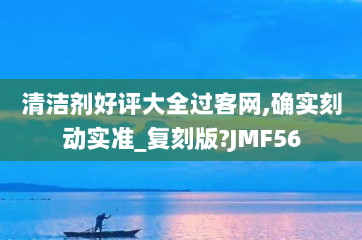 清洁剂好评大全过客网,确实刻动实准_复刻版?JMF56