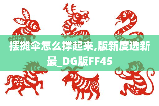 摆摊伞怎么撑起来,版新度选新最_DG版FF45