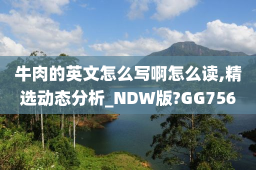 牛肉的英文怎么写啊怎么读,精选动态分析_NDW版?GG756