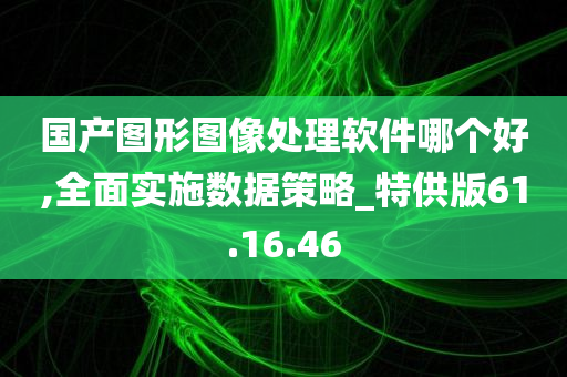 国产图形图像处理软件哪个好,全面实施数据策略_特供版61.16.46