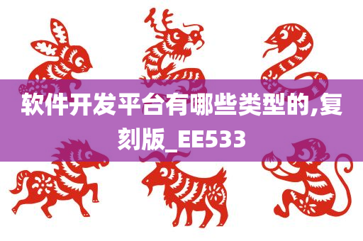 软件开发平台有哪些类型的,复刻版_EE533