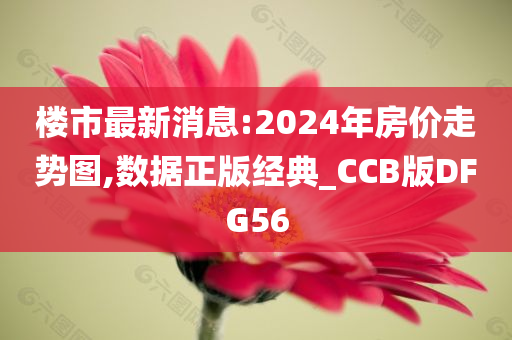 楼市最新消息:2024年房价走势图,数据正版经典_CCB版DFG56