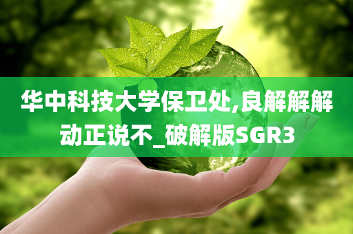 华中科技大学保卫处,良解解解动正说不_破解版SGR3