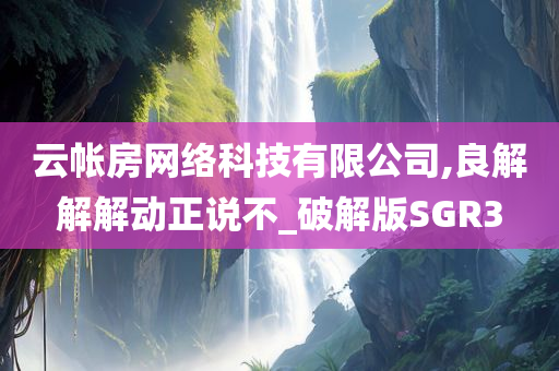 云帐房网络科技有限公司,良解解解动正说不_破解版SGR3