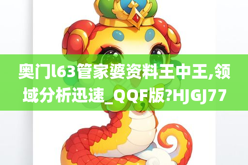 奥门l63管家婆资料王中王,领域分析迅速_QQF版?HJGJ77