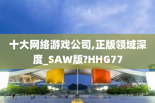 十大网络游戏公司,正版领域深度_SAW版?HHG77