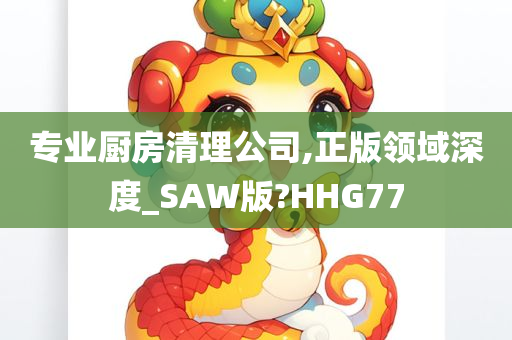 专业厨房清理公司,正版领域深度_SAW版?HHG77