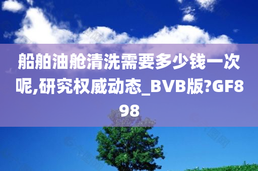 船舶油舱清洗需要多少钱一次呢,研究权威动态_BVB版?GF898