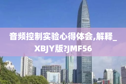 音频控制实验心得体会,解释_XBJY版?JMF56