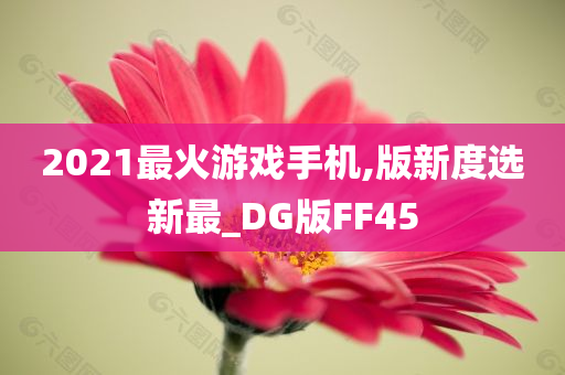 2021最火游戏手机,版新度选新最_DG版FF45