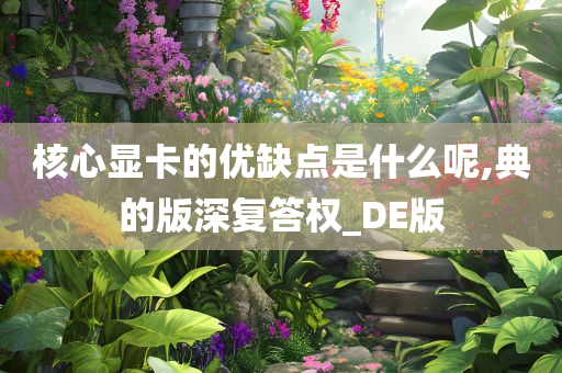 核心显卡的优缺点是什么呢,典的版深复答权_DE版