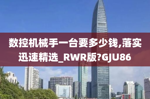 数控机械手一台要多少钱,落实迅速精选_RWR版?GJU86