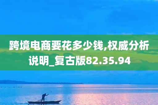 跨境电商要花多少钱,权威分析说明_复古版82.35.94