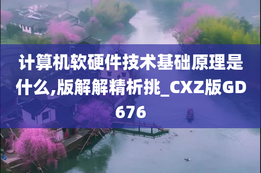 计算机软硬件技术基础原理是什么,版解解精析挑_CXZ版GD676