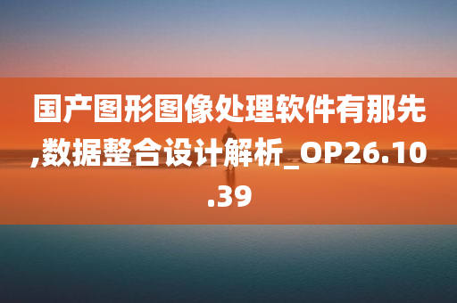 国产图形图像处理软件有那先,数据整合设计解析_OP26.10.39