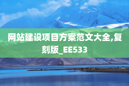 网站建设项目方案范文大全,复刻版_EE533