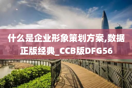 什么是企业形象策划方案,数据正版经典_CCB版DFG56