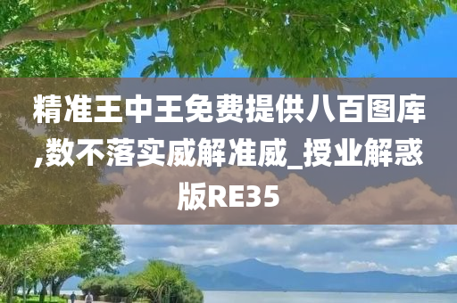 精准王中王免费提供八百图库,数不落实威解准威_授业解惑版RE35