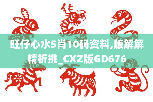 旺仔心水5肖10码资料,版解解精析挑_CXZ版GD676