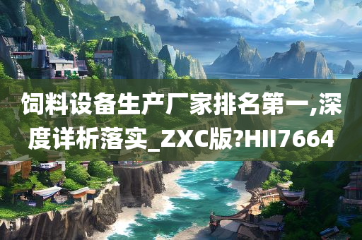 饲料设备生产厂家排名第一,深度详析落实_ZXC版?HII7664