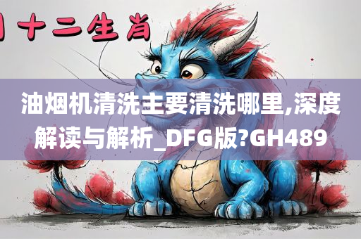 油烟机清洗主要清洗哪里,深度解读与解析_DFG版?GH489