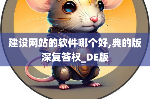 建设网站的软件哪个好,典的版深复答权_DE版