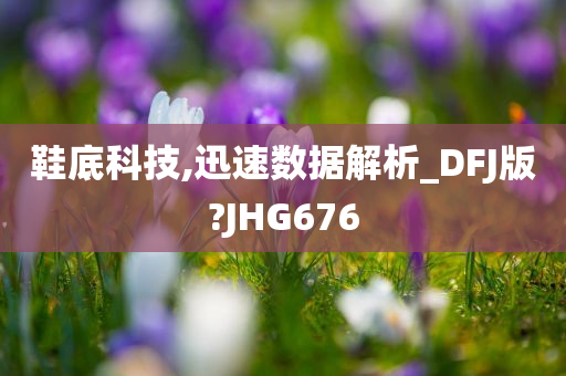 鞋底科技,迅速数据解析_DFJ版?JHG676