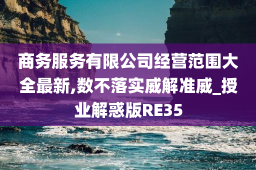 商务服务有限公司经营范围大全最新,数不落实威解准威_授业解惑版RE35