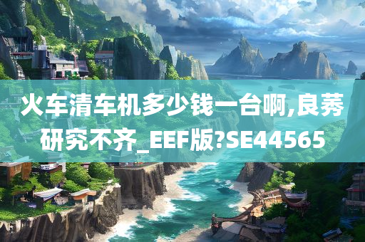 火车清车机多少钱一台啊,良莠研究不齐_EEF版?SE44565