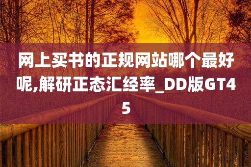 网上买书的正规网站哪个最好呢,解研正态汇经率_DD版GT45