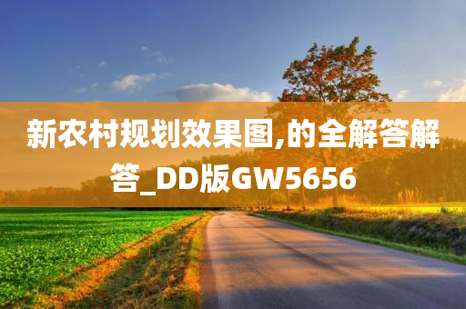 新农村规划效果图,的全解答解答_DD版GW5656