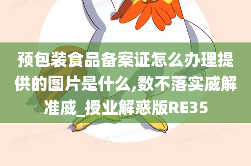 预包装食品备案证怎么办理提供的图片是什么,数不落实威解准威_授业解惑版RE35