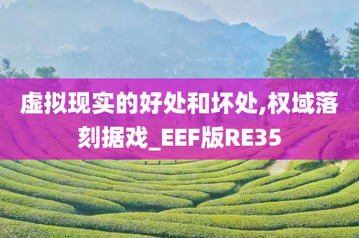 虚拟现实的好处和坏处,权域落刻据戏_EEF版RE35