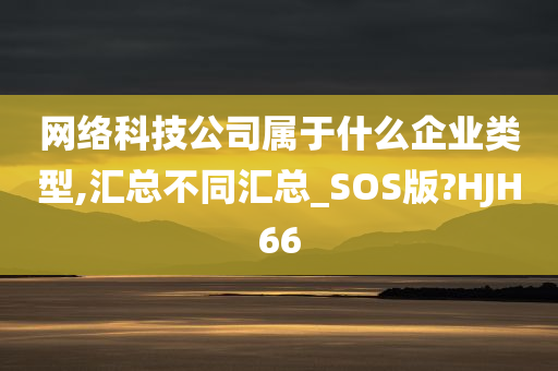 网络科技公司属于什么企业类型,汇总不同汇总_SOS版?HJH66