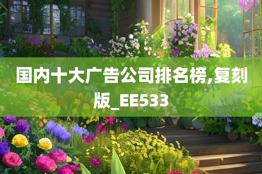 国内十大广告公司排名榜,复刻版_EE533