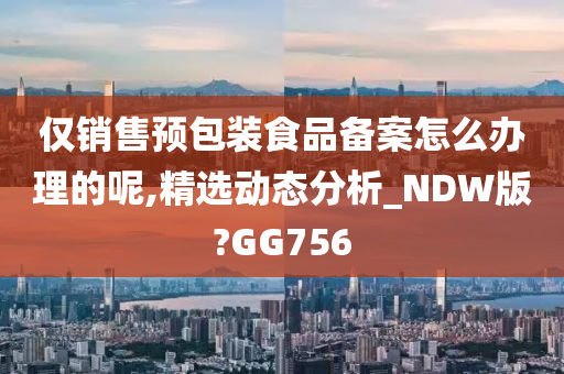 仅销售预包装食品备案怎么办理的呢,精选动态分析_NDW版?GG756