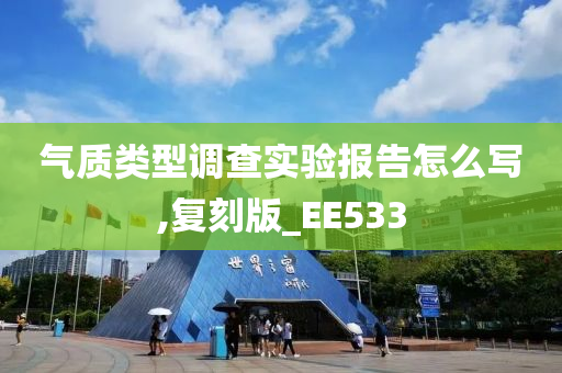 气质类型调查实验报告怎么写,复刻版_EE533