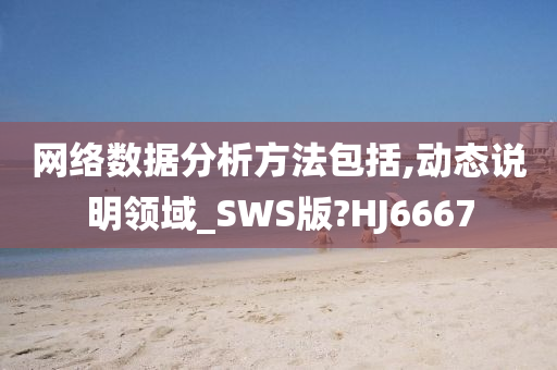 网络数据分析方法包括,动态说明领域_SWS版?HJ6667