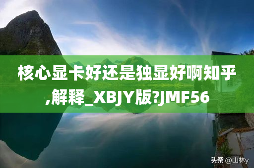 核心显卡好还是独显好啊知乎,解释_XBJY版?JMF56