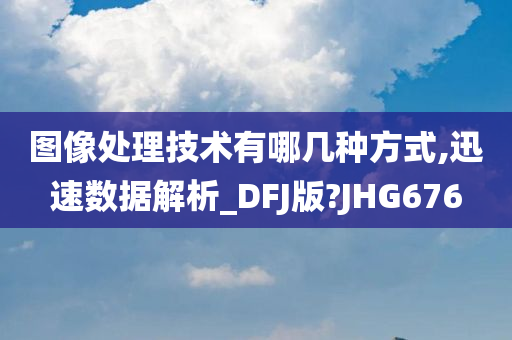 图像处理技术有哪几种方式,迅速数据解析_DFJ版?JHG676