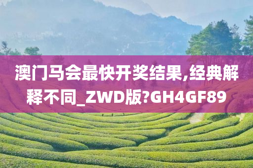 澳门马会最快开奖结果,经典解释不同_ZWD版?GH4GF89