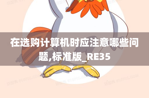 在选购计算机时应注意哪些问题,标准版_RE35