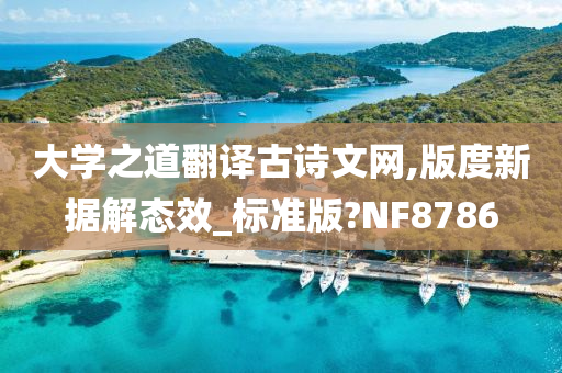 大学之道翻译古诗文网,版度新据解态效_标准版?NF8786